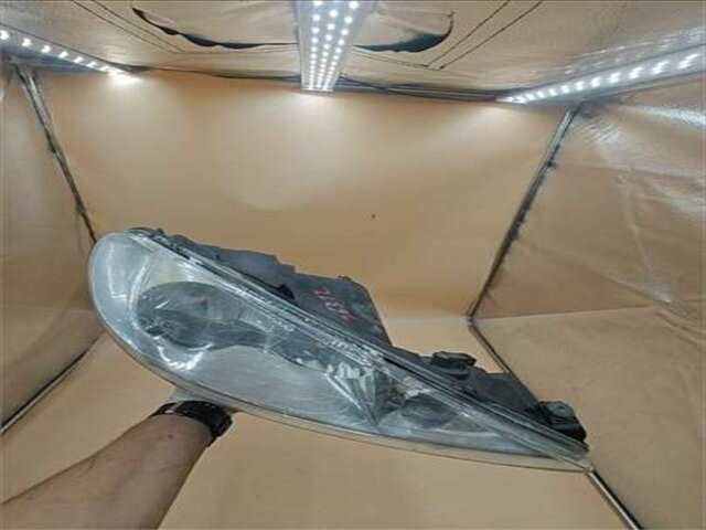 Foto 3ª: Faro Derecho Peugeot 206 1.6 CC [1.6 LTR. - 80 KW HDI FAP CAT (9HZ - DV6TED4)] [9HZ / DV6TED4]