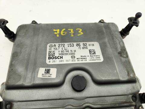 Foto 2ª: Centralita Motor ECU Mercedes Clase C 160 280 219.354) 231CV 170KW [M272943] (2008)