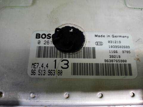 Foto 2ª: Centralita Motor ECU Citroen Xsara 1.6 16V SATISFACTION BERLINA 109CV 80KW [NFUTU5JP4] (2004)