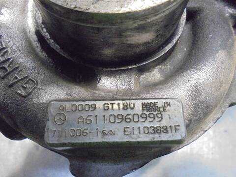Foto 3ª: Turbocompresor Mercedes Clase C 160 C 220 CDI 203.706) COUPE 143CV 105KW [611962] (2002)