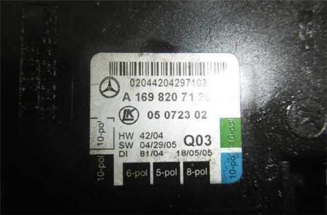 Foto 3ª: Centralita Cierre Centralizado Mercedes Clase B 150 2.0 200 (245.233) [2.0 LTR. - 100 KW CAT] [M 266.960]