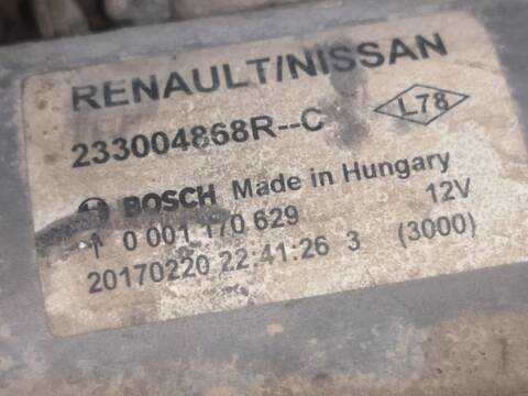Motor de Arranque Nissan Micra K9K628