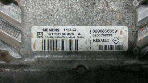 Foto 3ª: Centralita Motor ECU Dacia Sandero 75CV 55KW (2008)