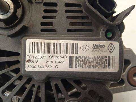 Foto 3ª: Alternador Renault Megane 1.2 16V 116CV 85KW III SPORT TOURER [H5F400] (2013)