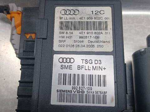 Foto 3ª: Elevalunas Eléctrico Delantero Derecho Audi A8 3.0 TDI QUATTRO 233CV 171KW [ASB] (2005)