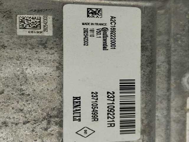 Foto 3ª: Centralita Motor ECU Renault Captur DYNAMIQUE 90CV 66KW [H4B B4] (2018)
