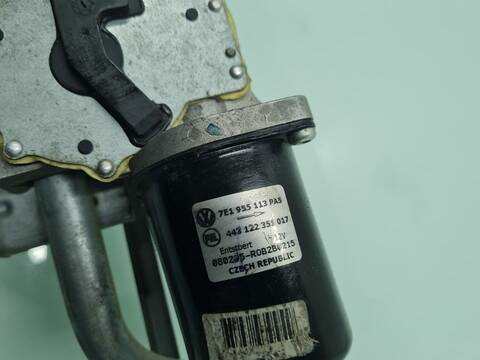 Foto 2ª: Motor Limpia Delantero Volkswagen Transporter T5 COMBI FURGONETA [BNZ] (2008)