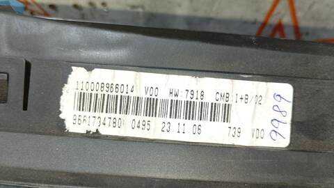 Foto 3ª: Cuadro de Instrumentos Citroen Xsara 1.6 HDI SATISFACTION PLUS II PICASSO 109CV 80KW [9HZ] (2007)