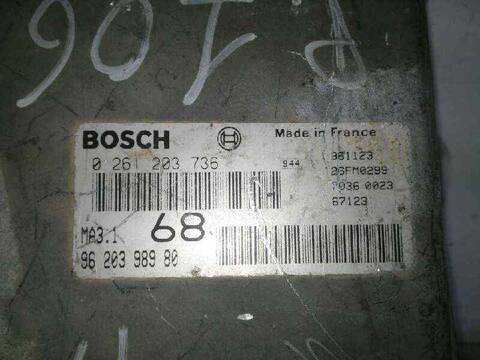 Foto 1ª: Centralita Motor ECU Peugeot 106 60CV 44KW