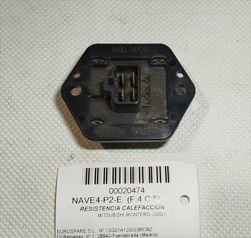 Foto 4ª: Calefacción Mitsubishi Montero 1.8 G MONTERO IO [4G93] (2002)