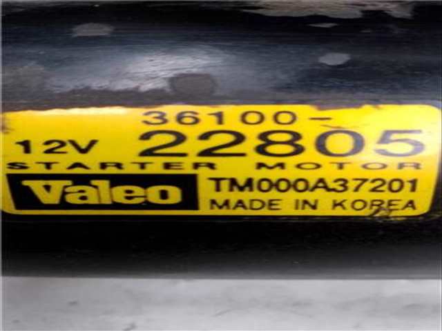 Foto 2ª: Motor de Arranque Kia Cerato 1.6 LX BERLINA 4-PTAS.) [1 6 LTR. - 77 KW CAT] 105CV