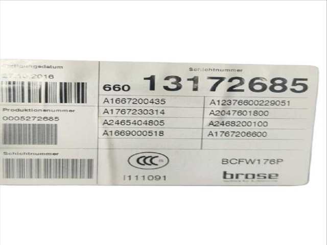 Foto 3ª: Elevalunas Eléctrico Delantero Derecho Mercedes Clase A 140 A 200 CDI - D 176.008) (2012)