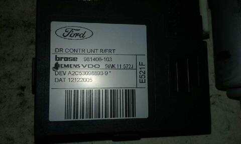 Foto 2ª: Elevalunas Eléctrico Delantero Izquierdo Ford C Max 1.8 TDCI TD CAT 115CV 85KW FOCUS CAP) [KKDA] (2009)