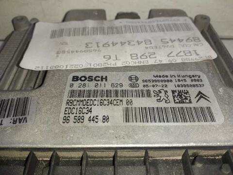 Foto 3ª: Centralita Motor ECU Peugeot 307 SW CLIM PLUS 109CV 80KW [9HY] (2005)