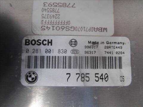 Foto 2ª: Centralita Motor ECU Bmw Serie 5 518 3.0 530D BERLINA 184CV 135KW [30-6D-1 D] (1999)
