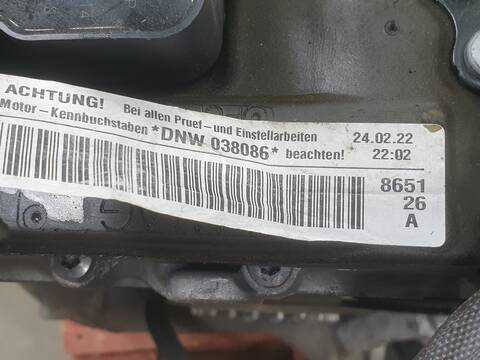 Foto 2ª: Motor Completo Audi Q3 2.5 TFSI QUATTRO 113CV 83KW