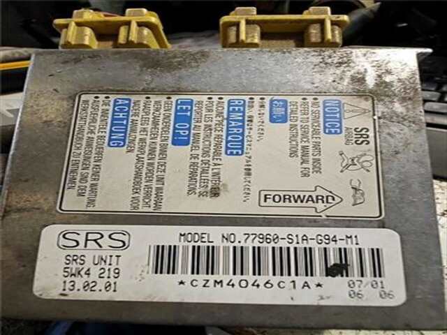 Foto 2ª: Centralita Airbag Honda Accord 2.3 (CK2) [F23Z5]