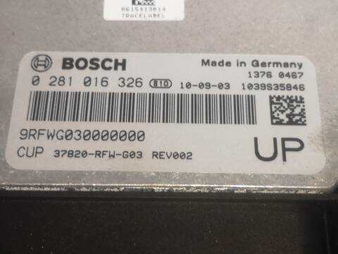 Foto 2ª: Centralita Motor ECU Honda Crv N22B3 RE) (2011)