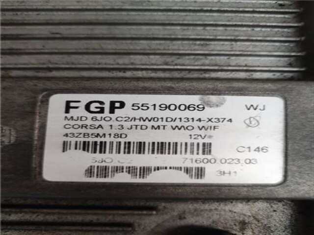Foto 2ª: Centralita Motor ECU Opel Corsa 1.3 CDTI [Z 13 DT]