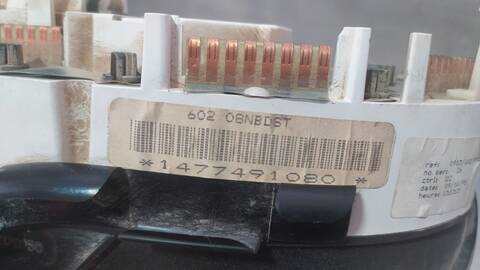 Foto 4ª: Cuadro de Instrumentos Peugeot 806 SRDT 92CV 68KW [D8B] (1996)