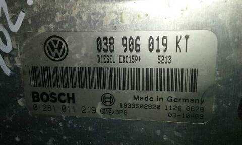 Foto 2ª: Centralita Motor ECU Seat Cordoba 1.9 TDI BERLINA 100CV 74KW [ATD] (2003)