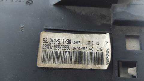 Foto 2ª: Cuadro de Instrumentos Peugeot 206 RHY (2001)