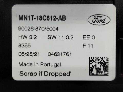 Foto 4ª: Mando Climatizador Ford EcoSport COOL CONNECT 125CV 92KW [M1JU] (2021)
