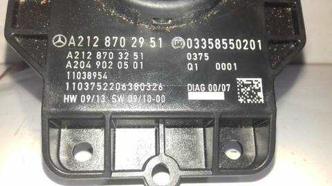 Foto 3ª: Mando Multifuncion Mercedes Clase E 180 220 CDI BLUEEFFICIENCY 212.002) 170CV 125KW [OM651924] (2010)