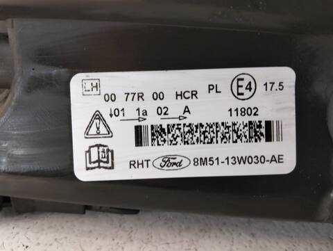 Foto 2ª: Faro Izquierdo Ford Focus 1.6 TDCI CAT 90CV (2004)