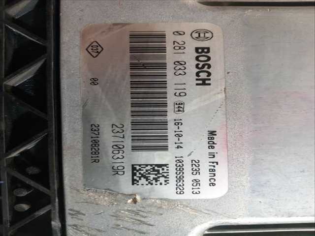 Centralita Motor ECU Renault Clio VERSION INDEFINIDA