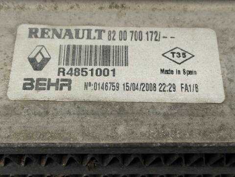Foto 3ª: Intercooler Renault Megane AUTHENTIQUE BERLINA 106CV 78KW II BERLINA 5P [K9K P7] (2008)