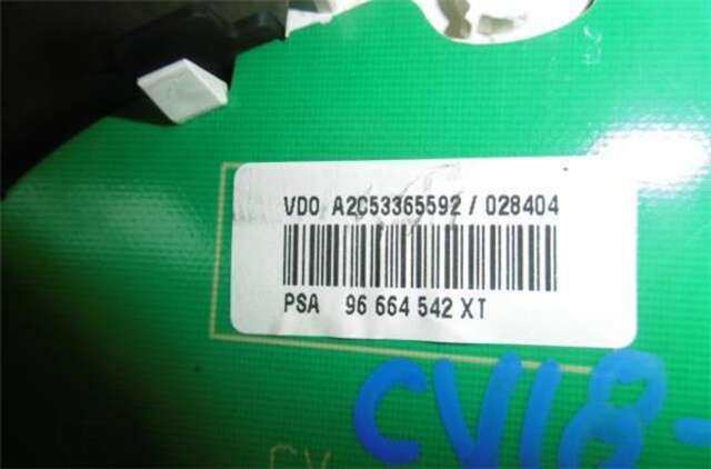 Cuadro de Instrumentos Citroen DS3 1.6 ELECTRO SHOT [1.6 LTR. - 88 KW 16V]