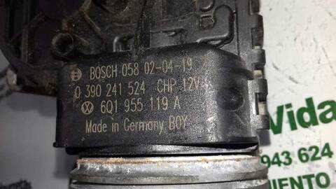 Foto 3ª: Motor Limpia Delantero Volkswagen Polo 1.2 12V 64CV 47KW [AZQ] (2002)
