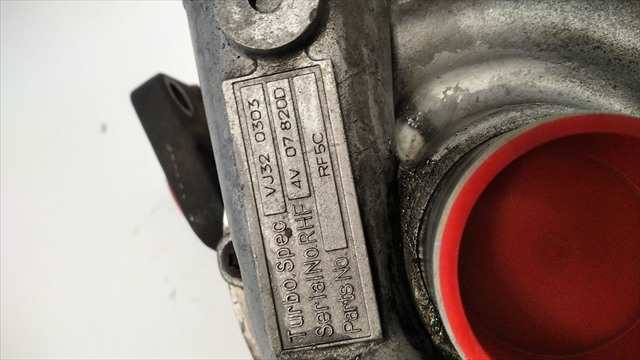 Foto 2ª: Turbocompresor Mazda 6 2.0 D [D/RF] (2003)