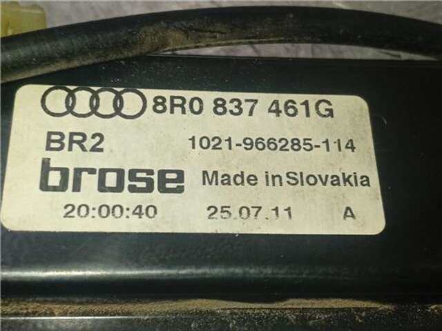 Foto 2ª: Elevalunas Eléctrico Delantero Izquierdo Audi Q5 2.0 TFSI (155 KW) QUATTRO [2.0 LTR. - 155 KW 16V TFSI]