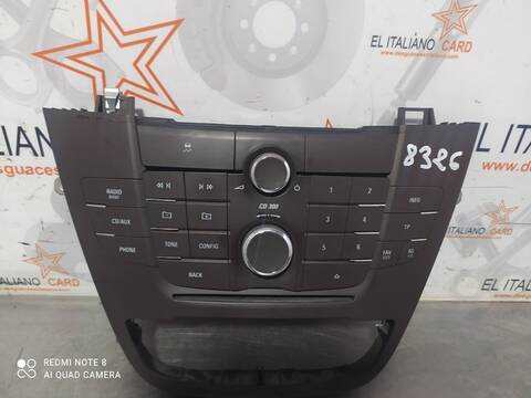 Foto 2ª: Sistema Audio Radio CD Opel Insignia EDITION BERLINA 131CV 96KW [A20DTH] (2008)