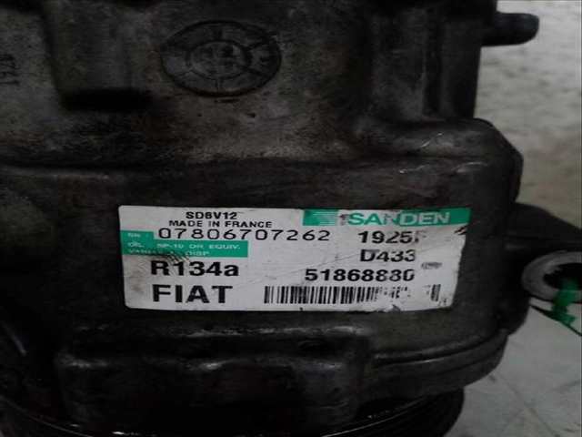 Foto 3ª: Compresor Aire Acondicionado Fiat Doblo 1.6 D MULTIJET 263WXD1B 263WXR1B 263WXX1B 263ZXD1B ... (2010)