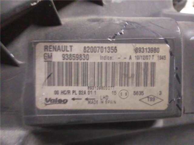 Foto 3ª: Faro Derecho Nissan Primastar 2.0 DCI D (114 CV) [M9R780]