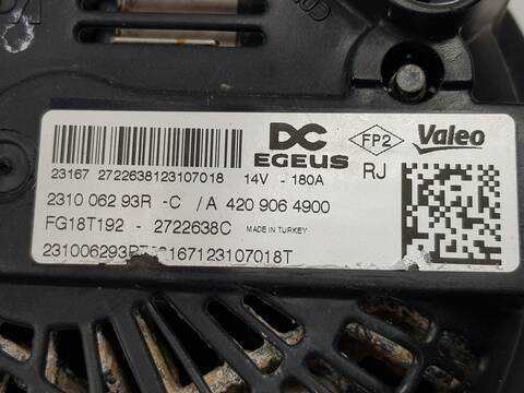 Foto 3ª: Alternador Renault Kangoo L1
