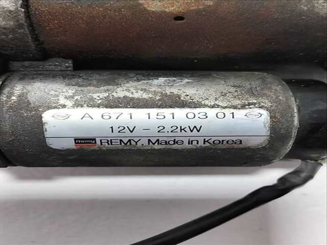 Foto 3ª: Motor de Arranque Ssangyong Korando LIMITED 4X2 178CV (2010)