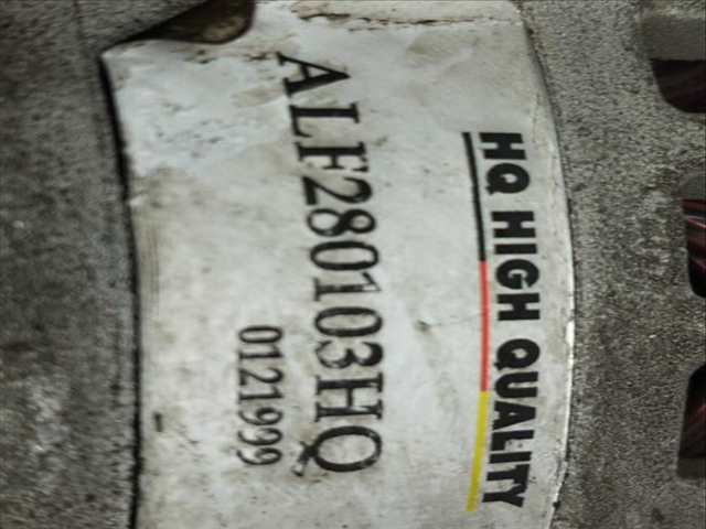 Foto 3ª: Alternador Fiat Punto 1.2 8V BERLINA 60CV 44KW [188A4000] (2001)