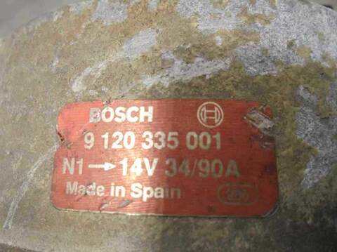 Foto 4ª: Alternador Nissan Vanette 2.3 DIESEL 75CV 55KW [LD23 A] (1995)