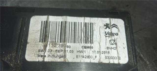 Centralita Motor ECU Citroen Berlingo 1.5 BERLINGO M [1.5 LTR. - 75 KW BLUE-HDI FAP]