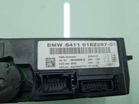 Foto 2ª: Mando Climatizador Bmw Serie 1 114 116D BERLINA 116CV 85KW [N47D20A] (2008)