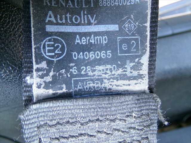 Foto 2ª: Cinturón Delantero Izquierdo Renault Laguna 1.5 DCI RANCHERA,2007-2015 [K9K57] (2011)