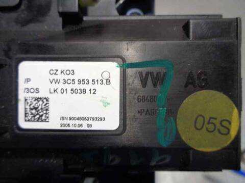 Foto 3ª: Mando Multifuncion Volkswagen Passat EDITION BERLINA 140CV 103KW [BKP] (2008)