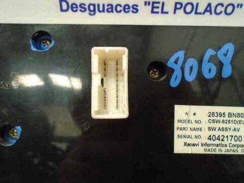 Foto 4ª: Mando Climatizador Nissan Almera ACENTA 98CV 72KW [QG15] (2004)