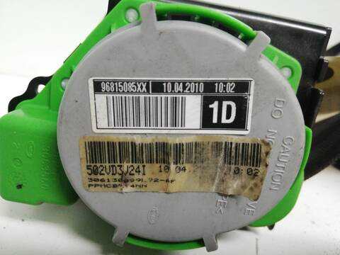 Foto 2ª: Cinturón Delantero Derecho Citroen Berlingo 9HT FURGON (2010)