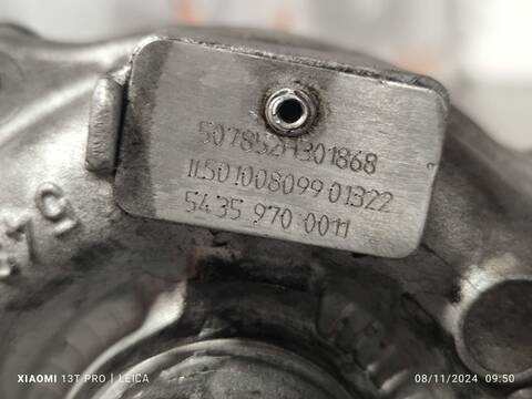 Foto 3ª: Turbocompresor Dacia Logan AMBIANCE 68CV 50KW [K9K792] (2008)