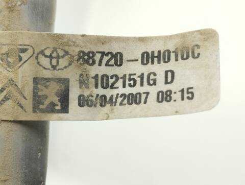 Foto 4ª: Tubos Aire Acondicionado Toyota Aygo BASICO 68CV 50KW [1KR] (2007)